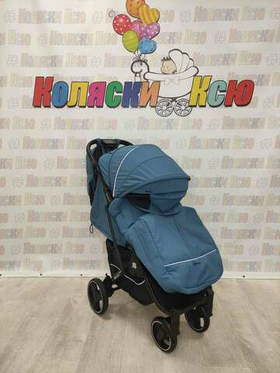 Коляска прогулочная Baballo Future 2024 синий (черная рама)