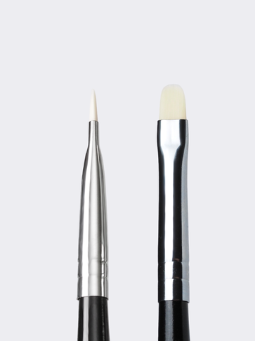 NR Кисть №08 для геля с закруглённым ворсом (0,8 см)