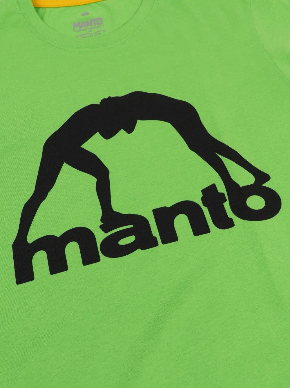 Футболка MANTO VIBE 25 Неон зеленый-черный