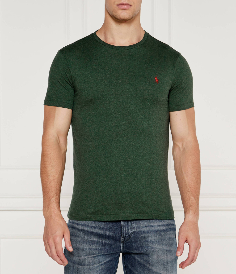 Футболка POLO RALPH LAUREN - темно-зеленый(710671438)