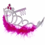 Корона «Принцесса Нежность» цветной пух