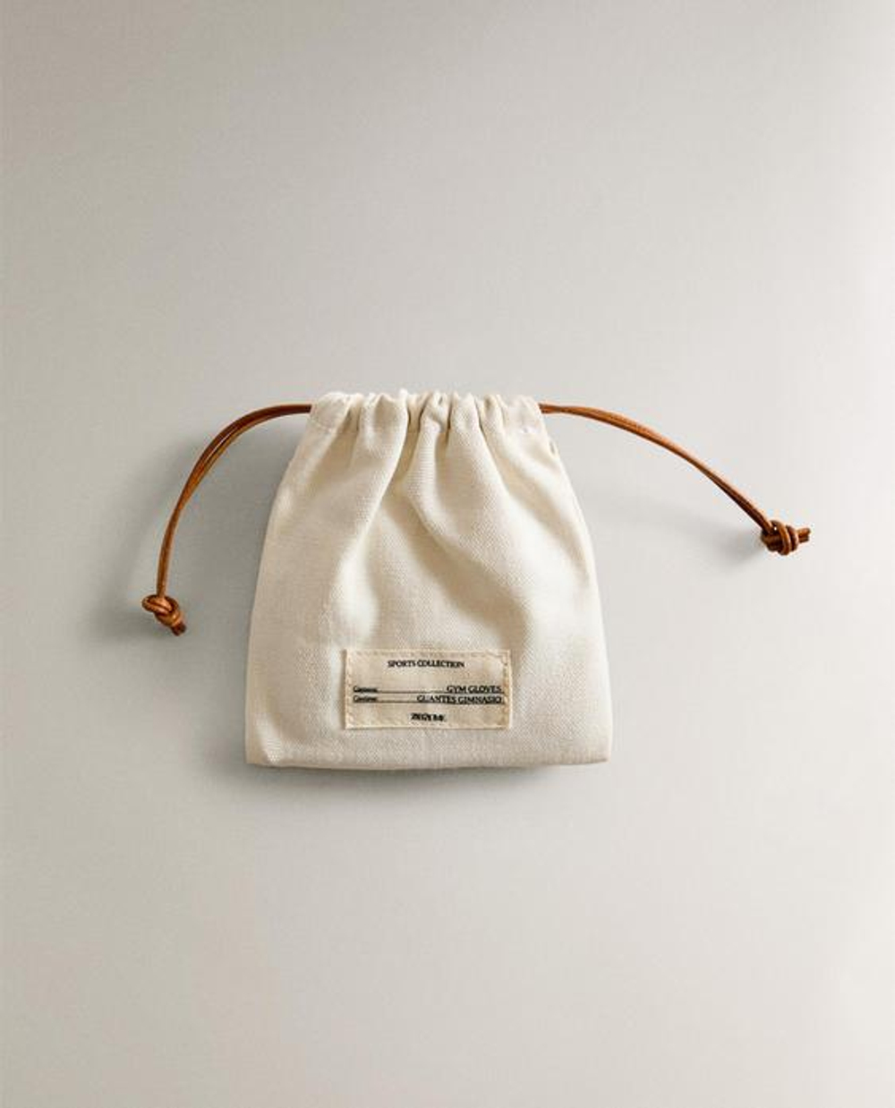 ZARA HOME НАБОР СПОРТИВНЫХ ПЕРЧАТОК (2 ШТ.), КОРИЧНЕВЫЙ