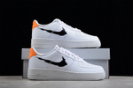 Nike Air Force 1 Low '07 Glitch Swoosh White Orange