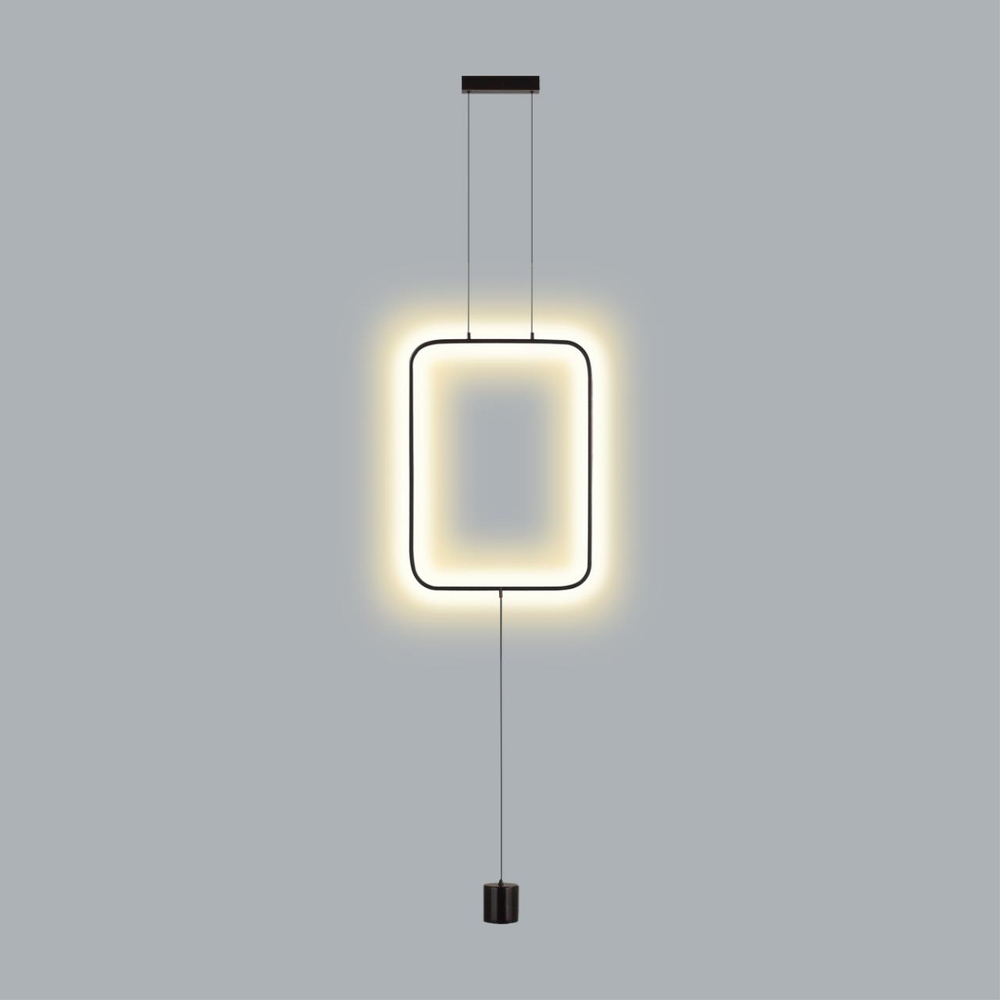 7022/27FLA HIGHTECH ODL25 283 Напольный светильник черный/металл/акрил IP20 LED 3000K 220V TEO