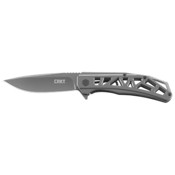Складной нож CRKT K330GGP Gusset c клинком из стали 8Cr13MoV, рукоять Stainless Steel