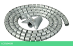 Лента спиральная Buro Spiral Hose Silver (BHP CG22S)