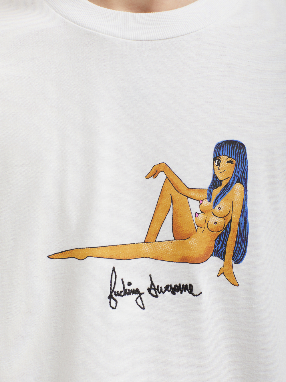 Мужская Футболка Fa World Girl