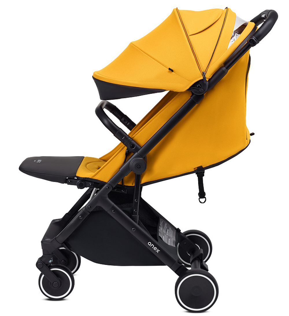 Детская коляска Anex Air-X Travel Cot 2 в 1 yellow/gray