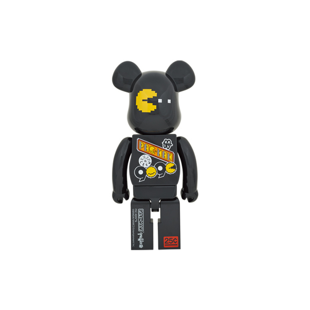 Дизайнерские игрушки BE@RBRICK 1000% PAC-MAN x GRAFFLEX x 9090 x S.H.I.P crew 70cm, PAC-MAN1000%
