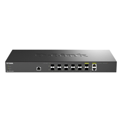 Коммутатор D-Link DXS-1210-12SC / B1A PROJ Настраиваемый L2+ коммутатор с 10 портами 10GBase-X SFP+ и 2 комбо-портами 10GBase-T / SFP+