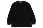 A Bathing Ape Bathing Ape Лонгслив Logo Patch Футболка