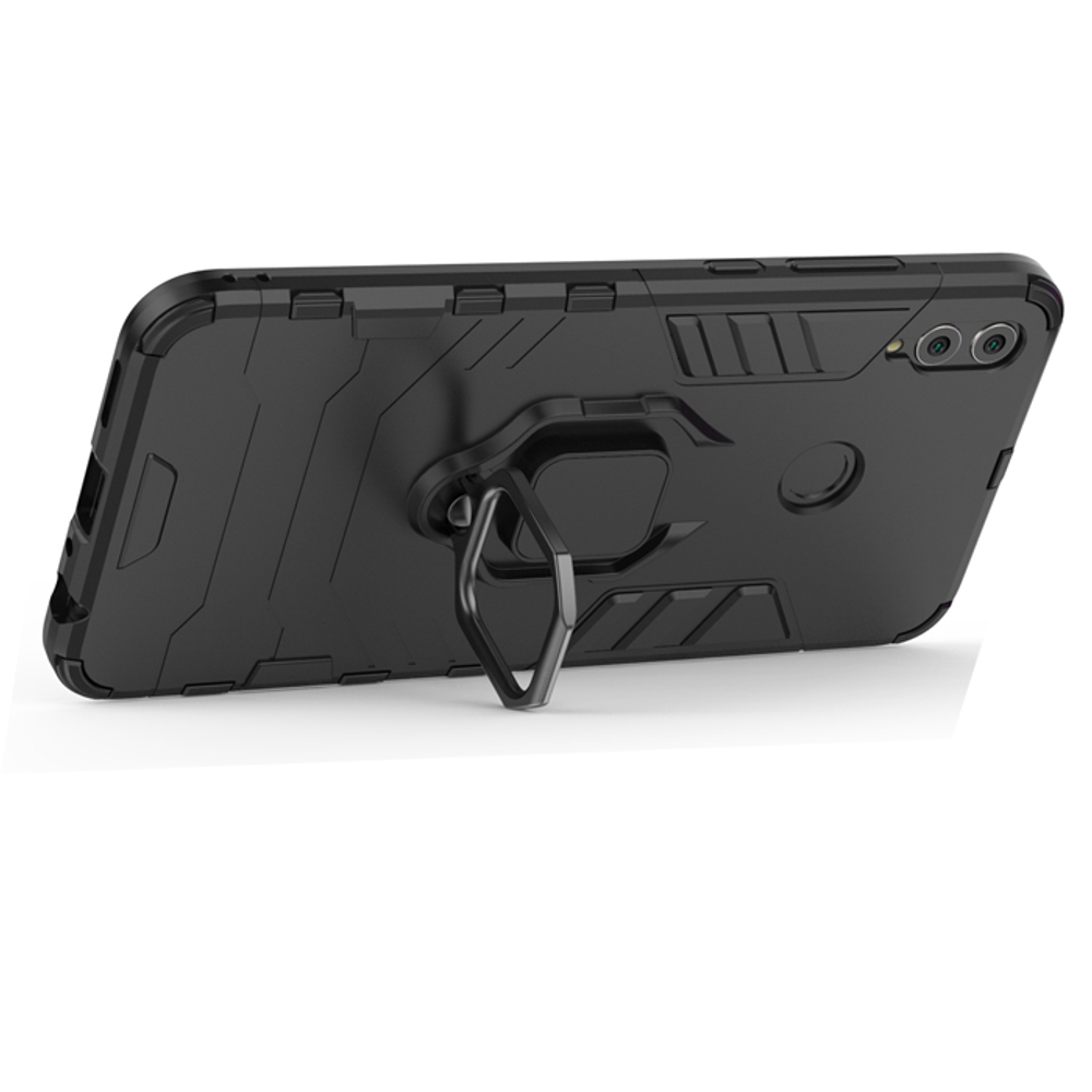 Противоударный чехол с кольцом Panther Case для Huawei Honor 8X
