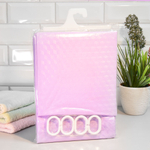 Штора для ванной 180*180см 3D "Sweet Sun Cube", цвет фиолетовый