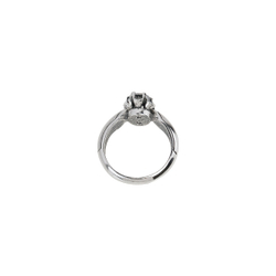 "Луана" кольцо в серебряном покрытии из коллекции "Классика" от Jenavi