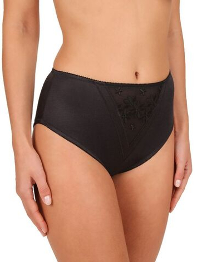 Трусики-макси Swiss Broderie (Размер: 46) (Цвет: черный)