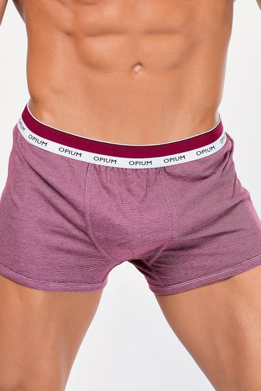 Мужские трусы R-112 Claret-White