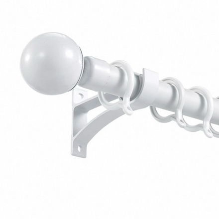 Карниз алюминиевый для штор, Однорядный Двухрядный, крючковый