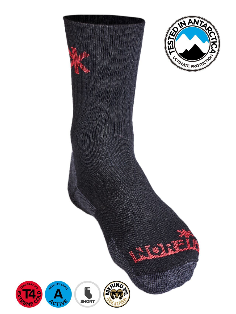 Носки Norfin T4A ARCTIC MERINO MIDWEIGHT р. (42-44) L