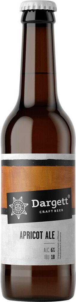 Пиво Даргетт Абрикосовый Эль / Dargett Apricot Ale 0.33 - стекло
