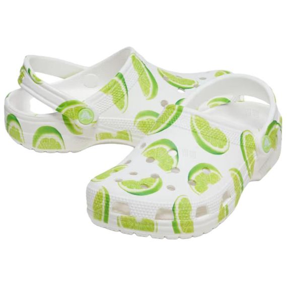 Crocs Classic Fresh Fruits Clog 'White Green'