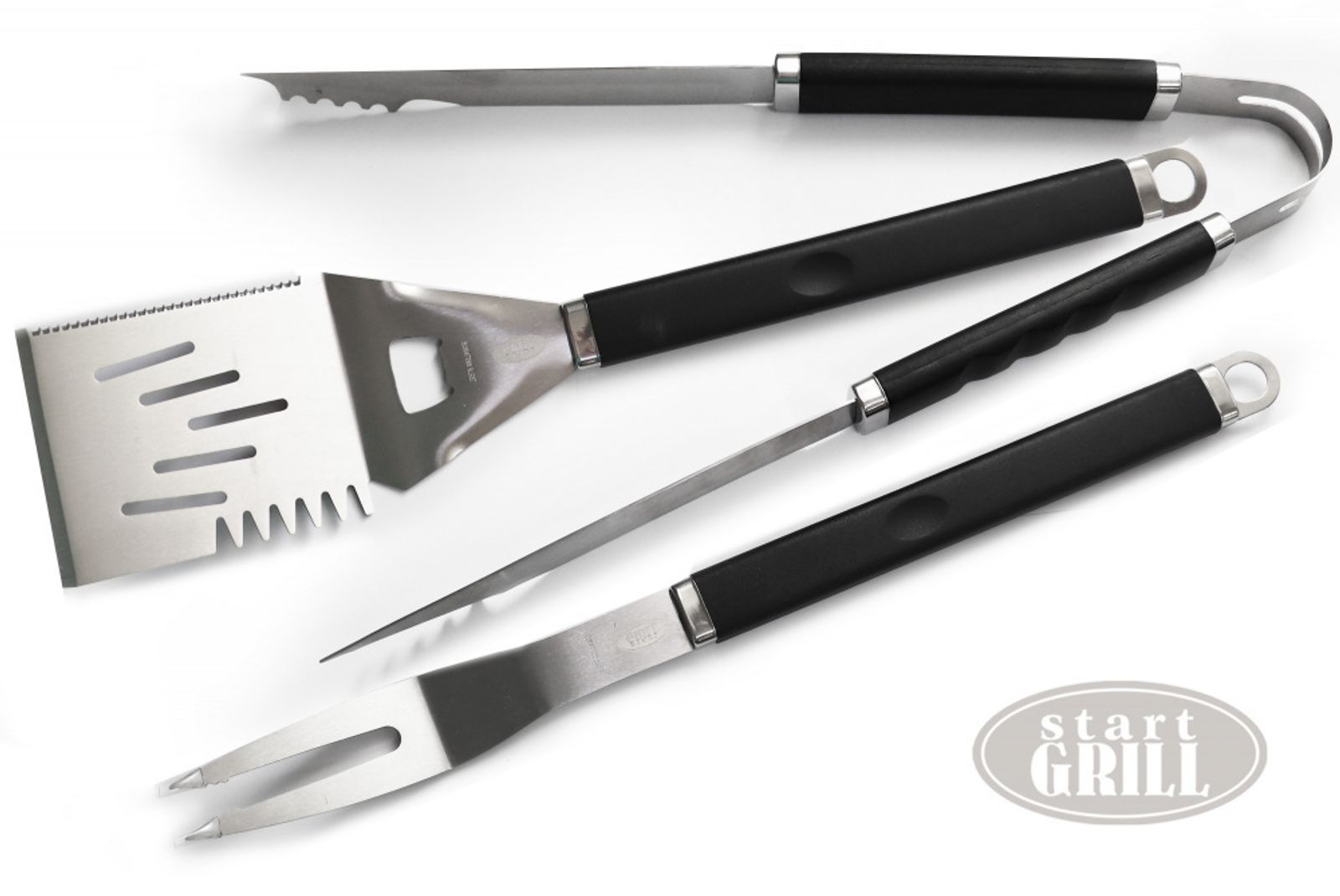 Набор для гриля (рукав: лопатка, вилка, щипцы) фото №9