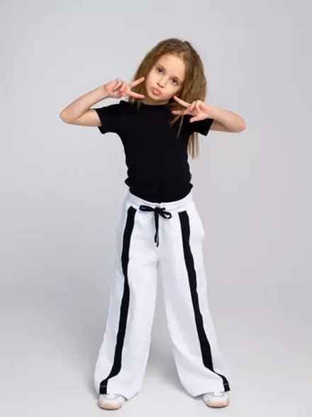 Костюм для девочки, футболка и брюки