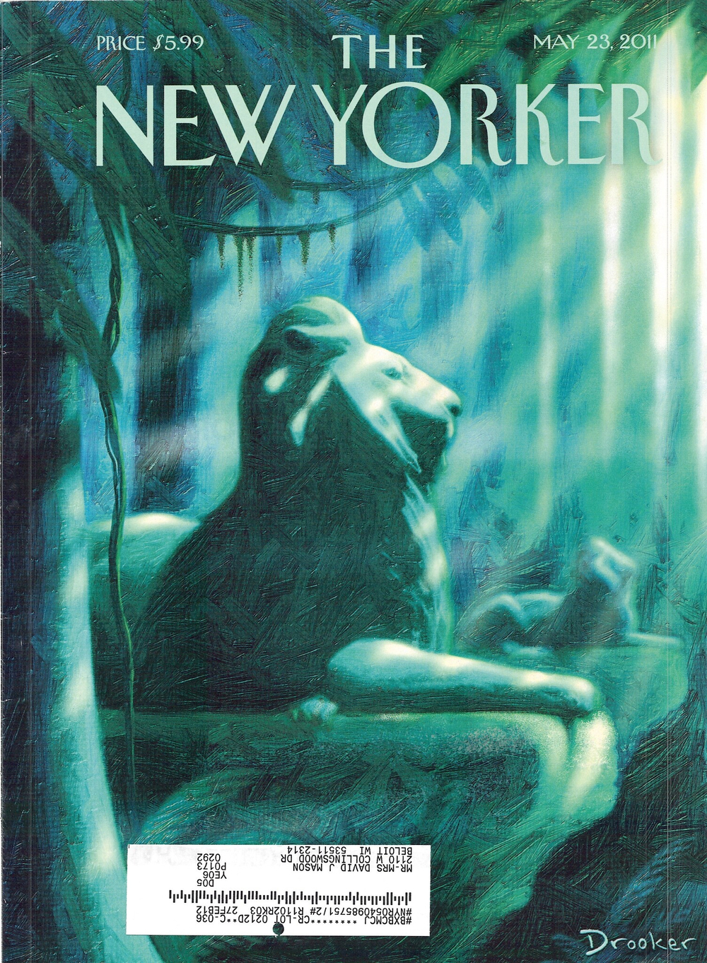 Журнал The New Yorker 23-05-2011, обложка