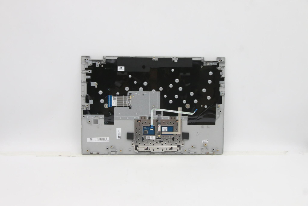 Верхняя панель с клавиатурой (топкейс) для ноутбука Lenovo IdeaPad C340-14IML. раскладка - русская, с подсветкой, серая (5CB0S17449), оригинал