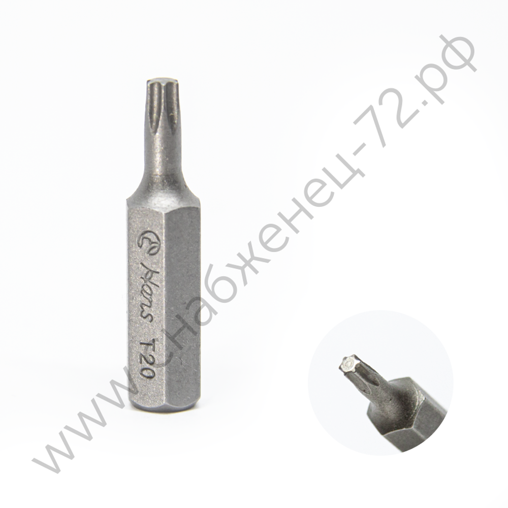 042-4T20 бита короткая TORX на 5/16" T20