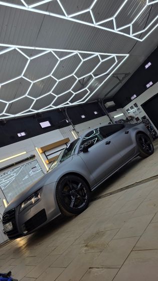 Carbins Color PPF Satin Meteorite Gray MF 01C серая сатин матовая цветная полиуретановая защитная антигравийная пленка