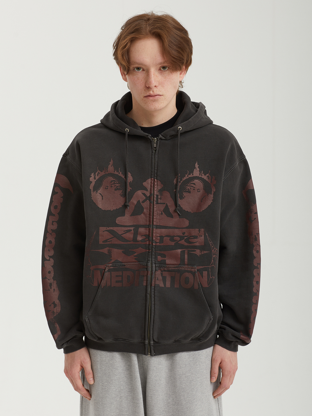 Мужская Толстовка Meditation Zip Up