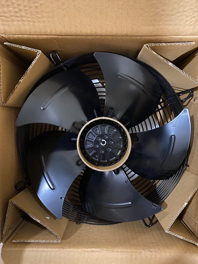 Высокотемпературный жаростойкий вентилятор (+80°C) YWF4E-300HT