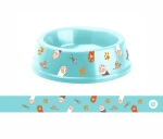 Миска пластиковая «МОЙ БРО - Любимые лапки!, цвет мятный 21*6,5см (логотип на миске) 700мл