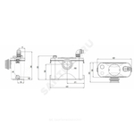 Установка канализационная SANIVORT 405 М(8м) центральный вход Unipump 30924