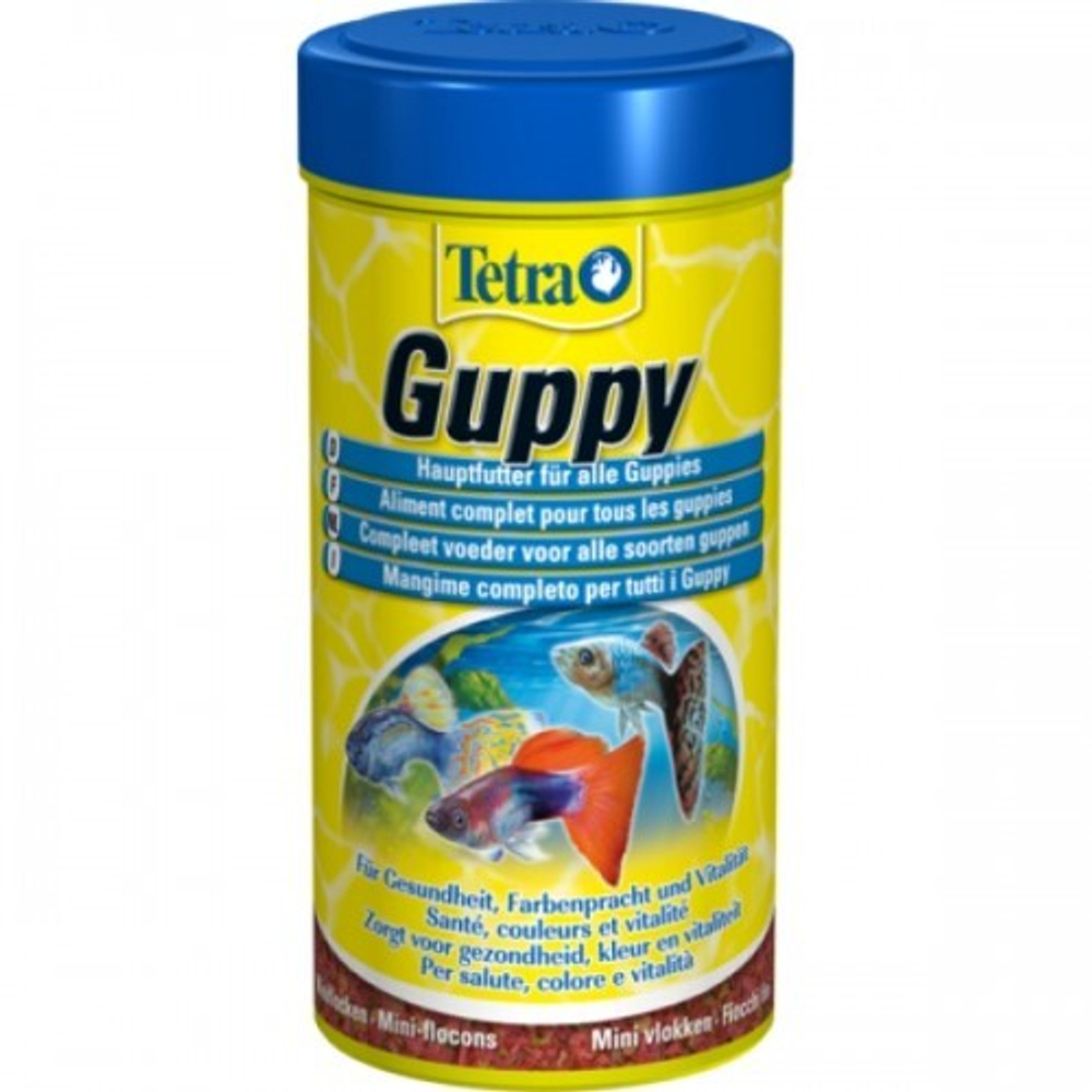 Tetra Guppy 100мл хлопья для гуппи