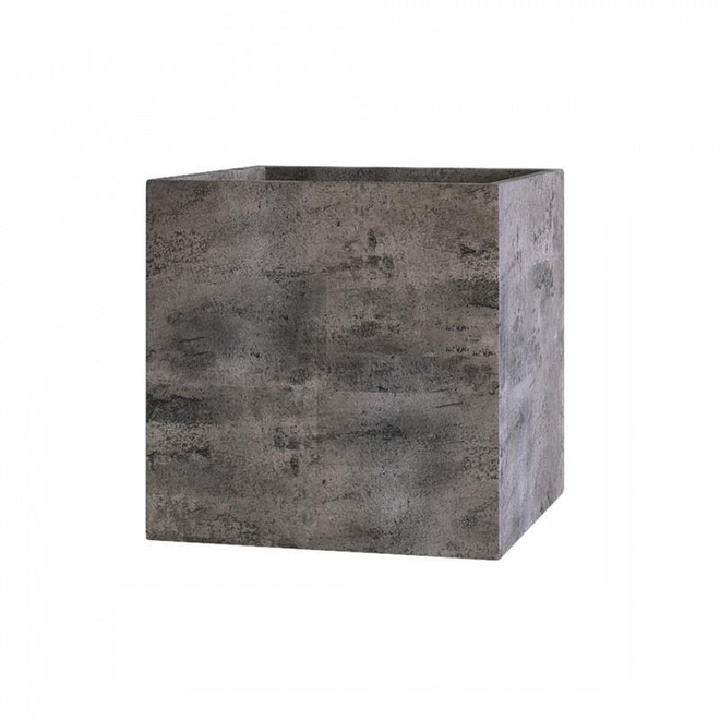 Кашпо Concretika Cube 40x40x40 Concrete Grey Dark
