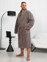 Халат мужской Идеал-3 Виотекс СЕРЫЙ