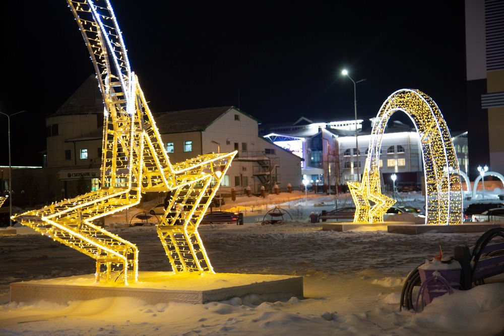 световая арка "Комета"