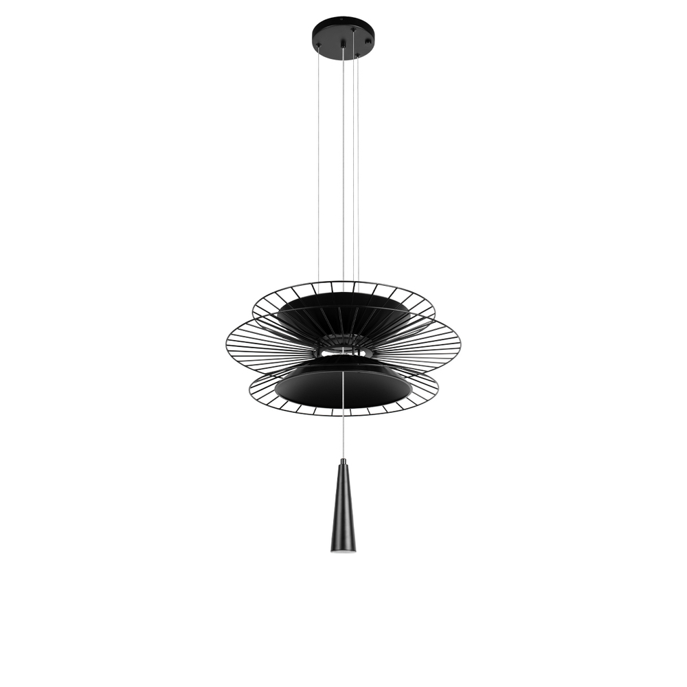 Подвесная люстра Loft It Star 10141B/400 Black