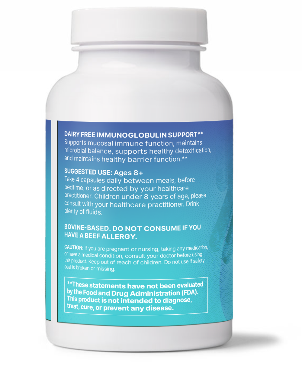 Mega IgG2000 120 капсул Microbiome Labs