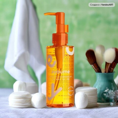 Ayoume гидрофильное масло-пенка для снятия макияжа лица, 150 мл, 150 г