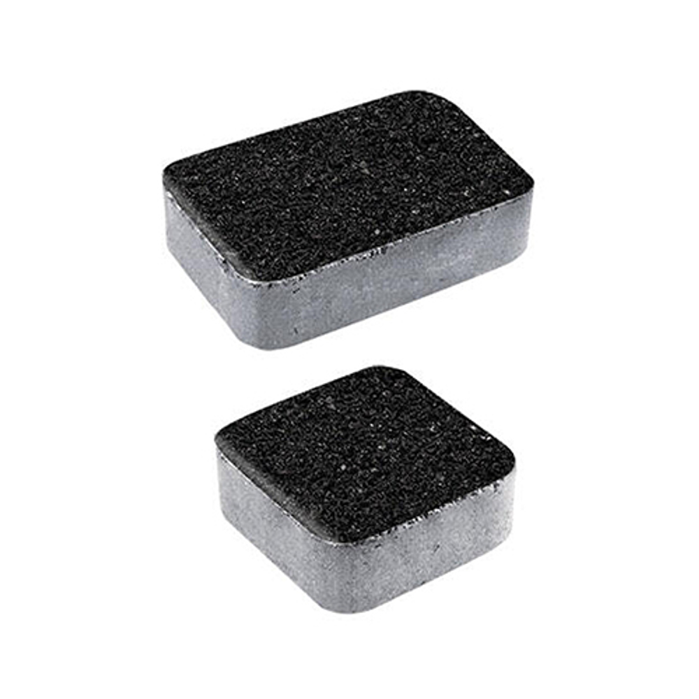 Тротуарная плитка КЛАССИКО - Стоунмикс Черный, комплект из 2 видов плит