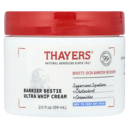 Thayers, Barrier Bestie Ultra Whip, крем, без отдушек, 59 мл (2 жидк. унц.)