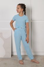 Костюм для девочки Вафелька-2 Виотекс ГОЛУБОЙ