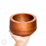 Деревянная тарелка Art of Siberia из сибирского кедра, глубокая, 17,5 см. T27