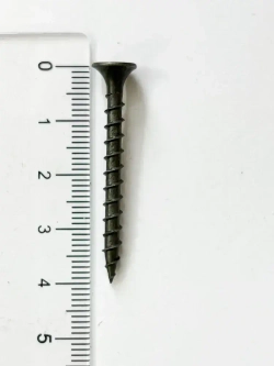 Саморезы по дереву 3.5х41 мм, черные фосфатированные, 1 кг