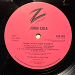 John Cale - Music For A New Society (Англия 1982г.)