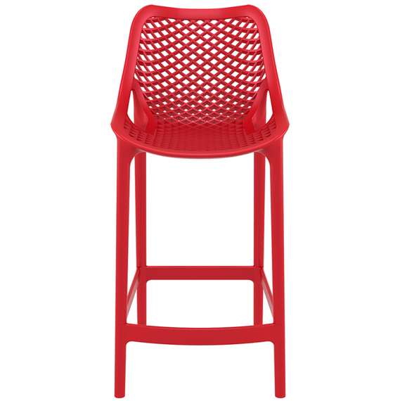 Полубарный стул Air Bar 65 см, красный