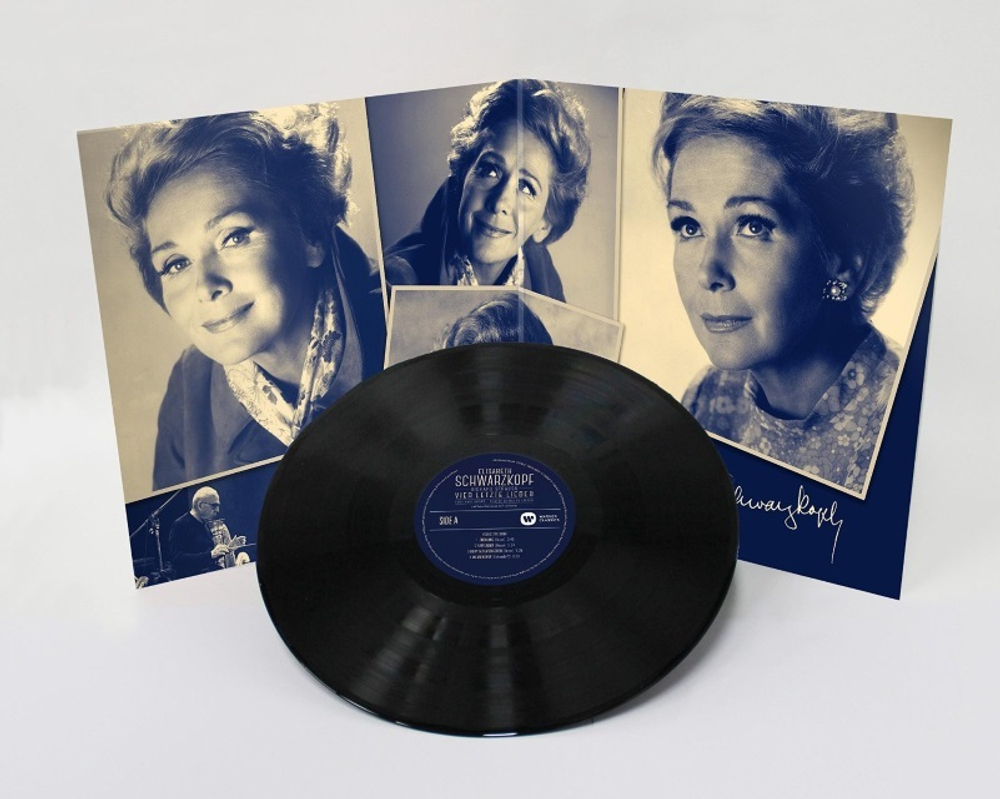 Richard Strauss, Elisabeth Schwarzkopf, George Szell, Berlin Radio Symphony Orchestra / Vier Letzte Lieder - Four Last Songs (LP)