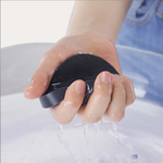 Dear, Klairs Спонж мягкий очищающий для умывания - Gentle black cleansing puff, 1шт
